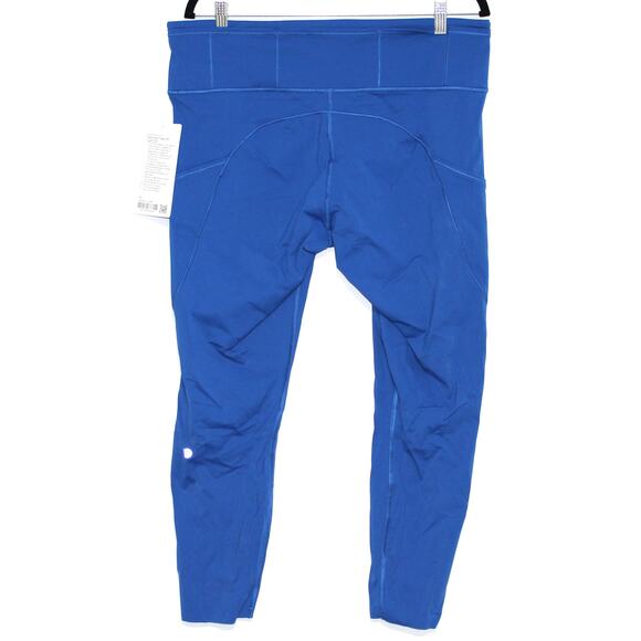 Lululemon Fast and Free High-Rise Tight 25" Size 16 NWT Symphony Blue - Picture 3 of 6
